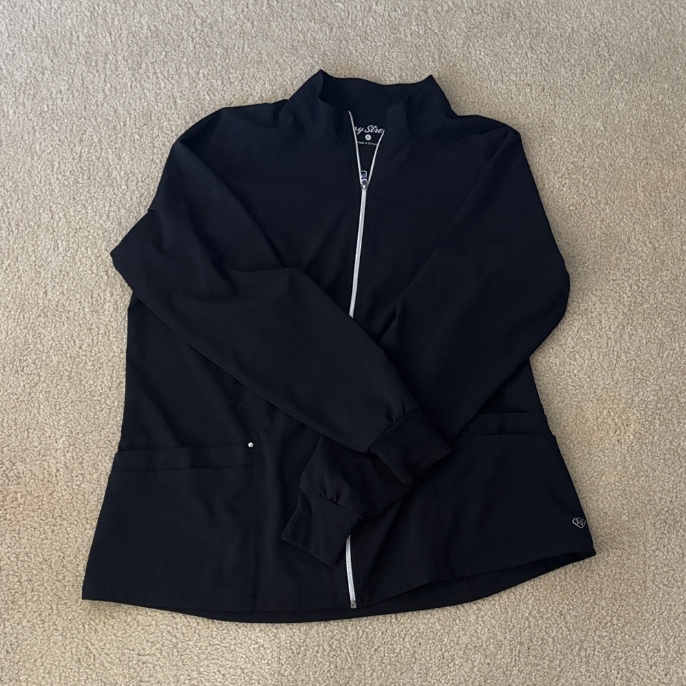 Uniform Advantage Women’s Black Scrub Jacket